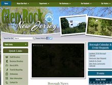 Tablet Screenshot of glenrocknj.net